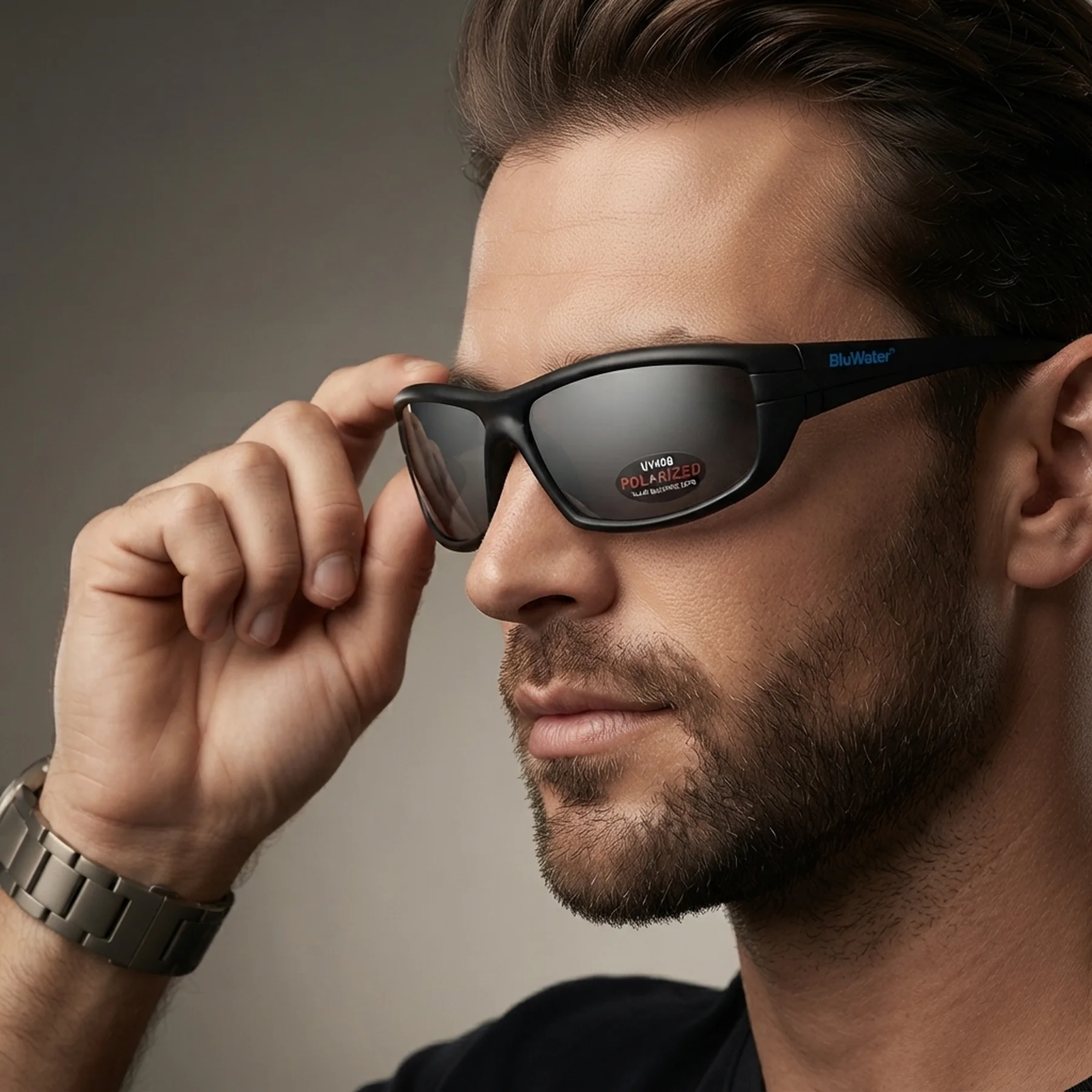 Очки поляризационные BluWater Florida-4 Polarized (gray) серые
