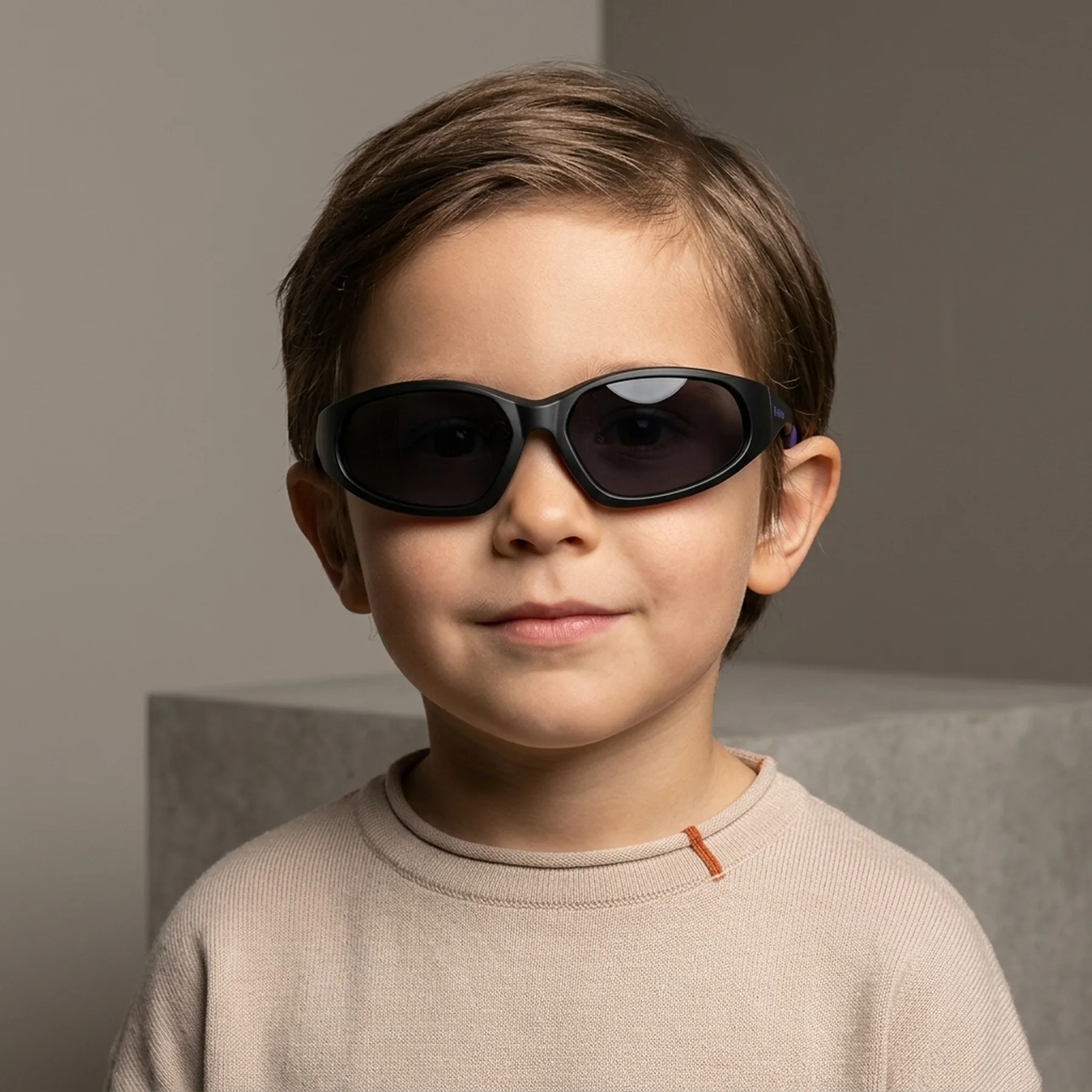 Очки поляризационные BluWater Samson-2 Junior Polarized (gray), серые (mini)