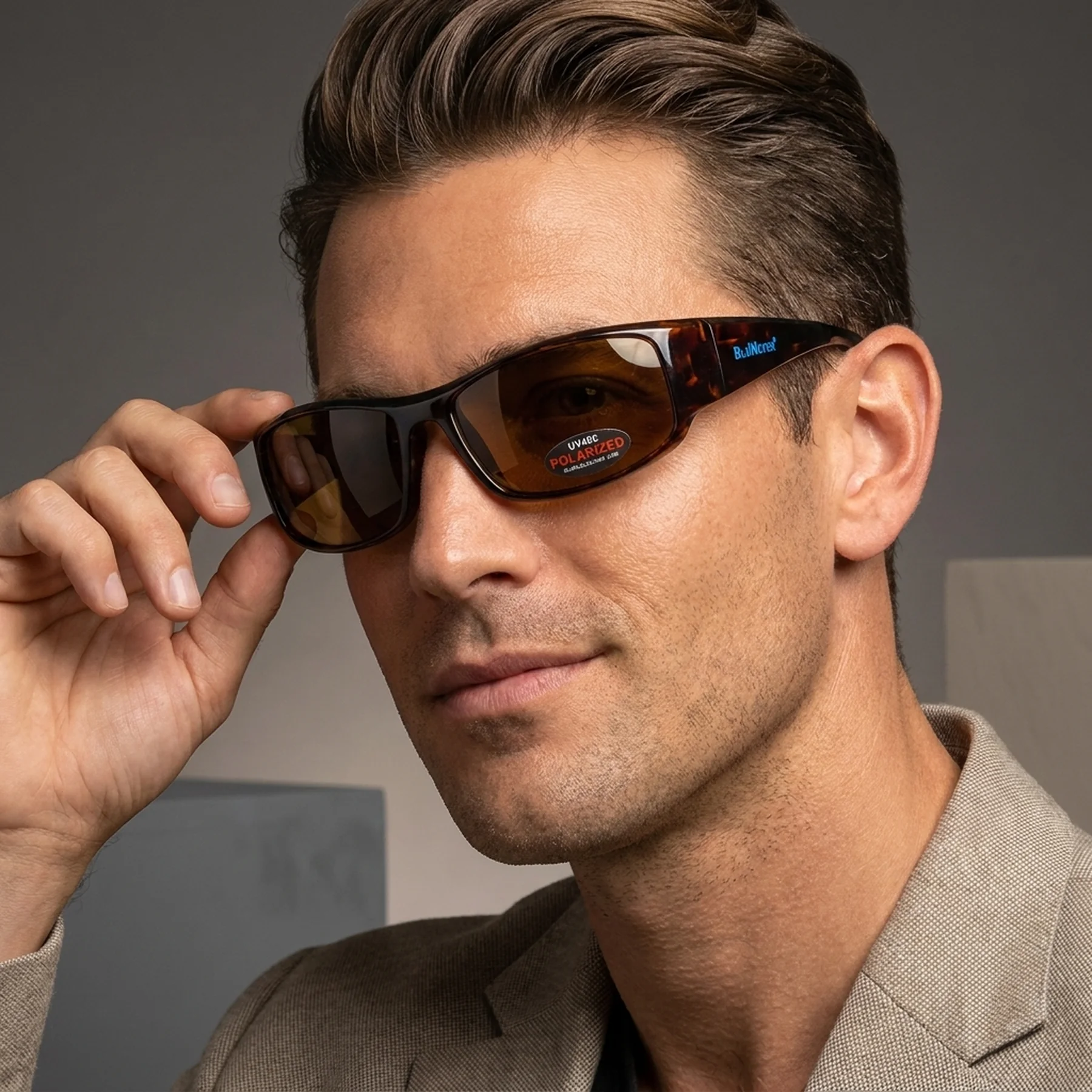 Очки поляризационные BluWater Florida-1 Polarized (brown), коричневые