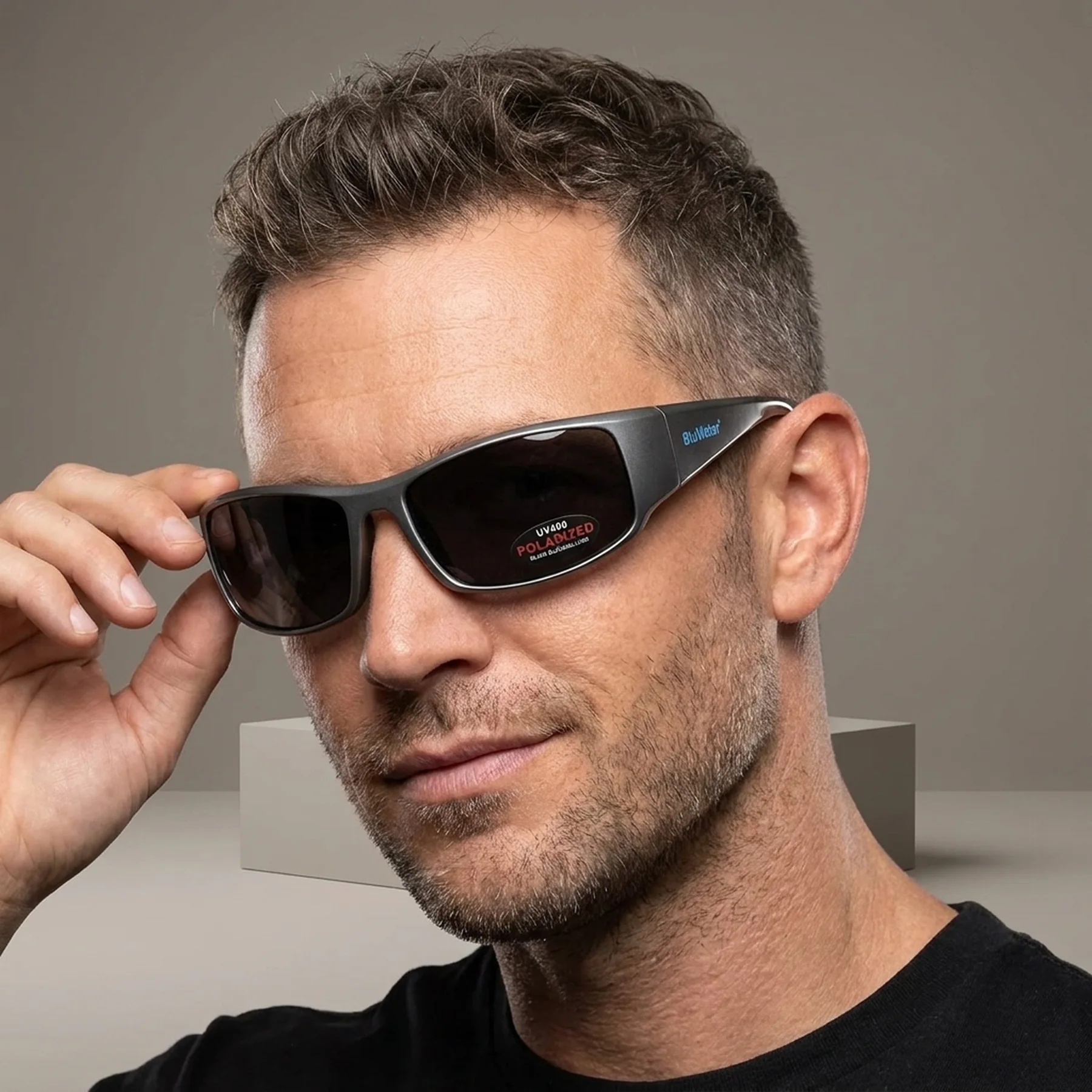 Очки поляризационные BluWater Florida-1 polarized (gray), серые