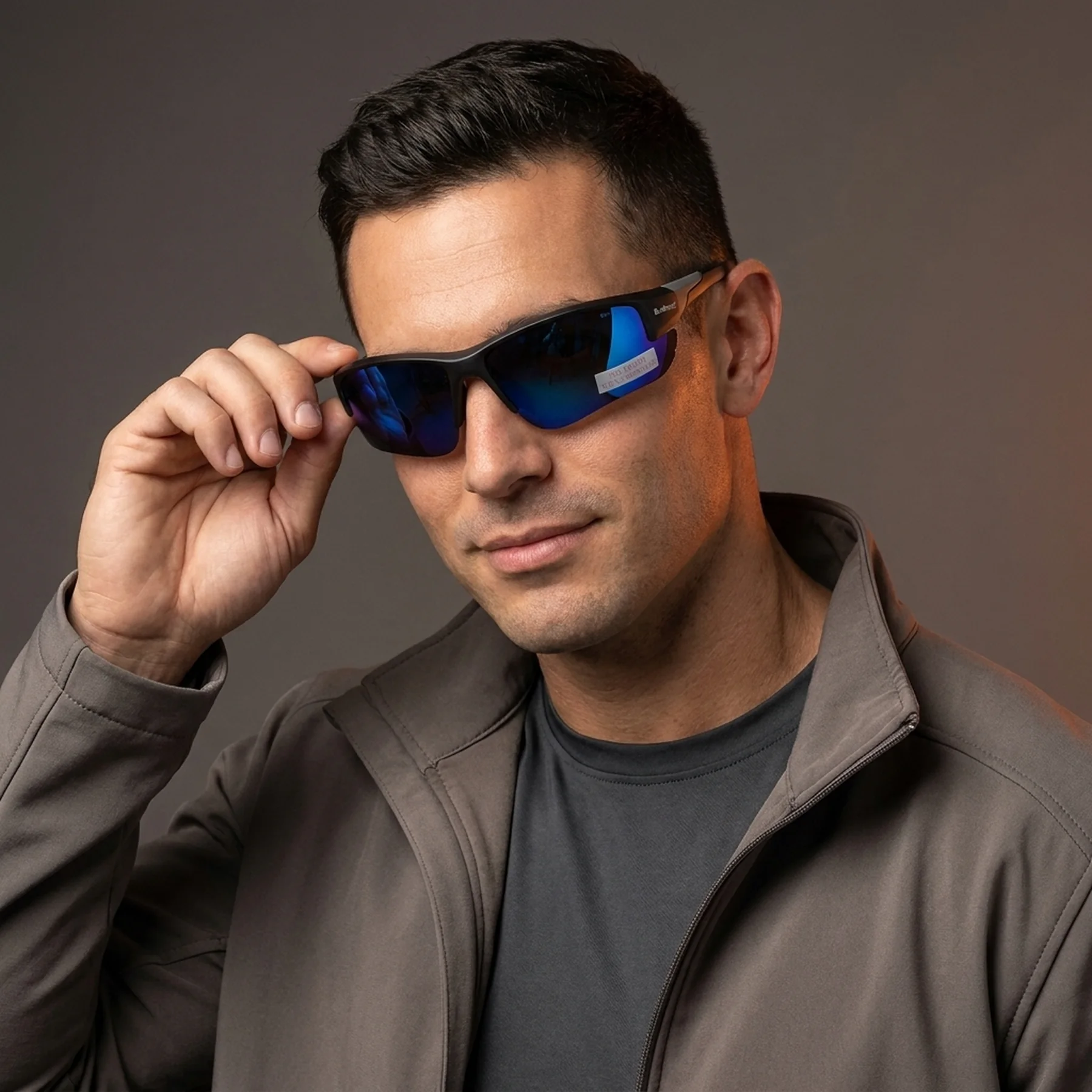 Очки поляризационные защитные BluWater Samson-3 Z87.1 Polarized (G-Tech™ blue), зеркальные синие