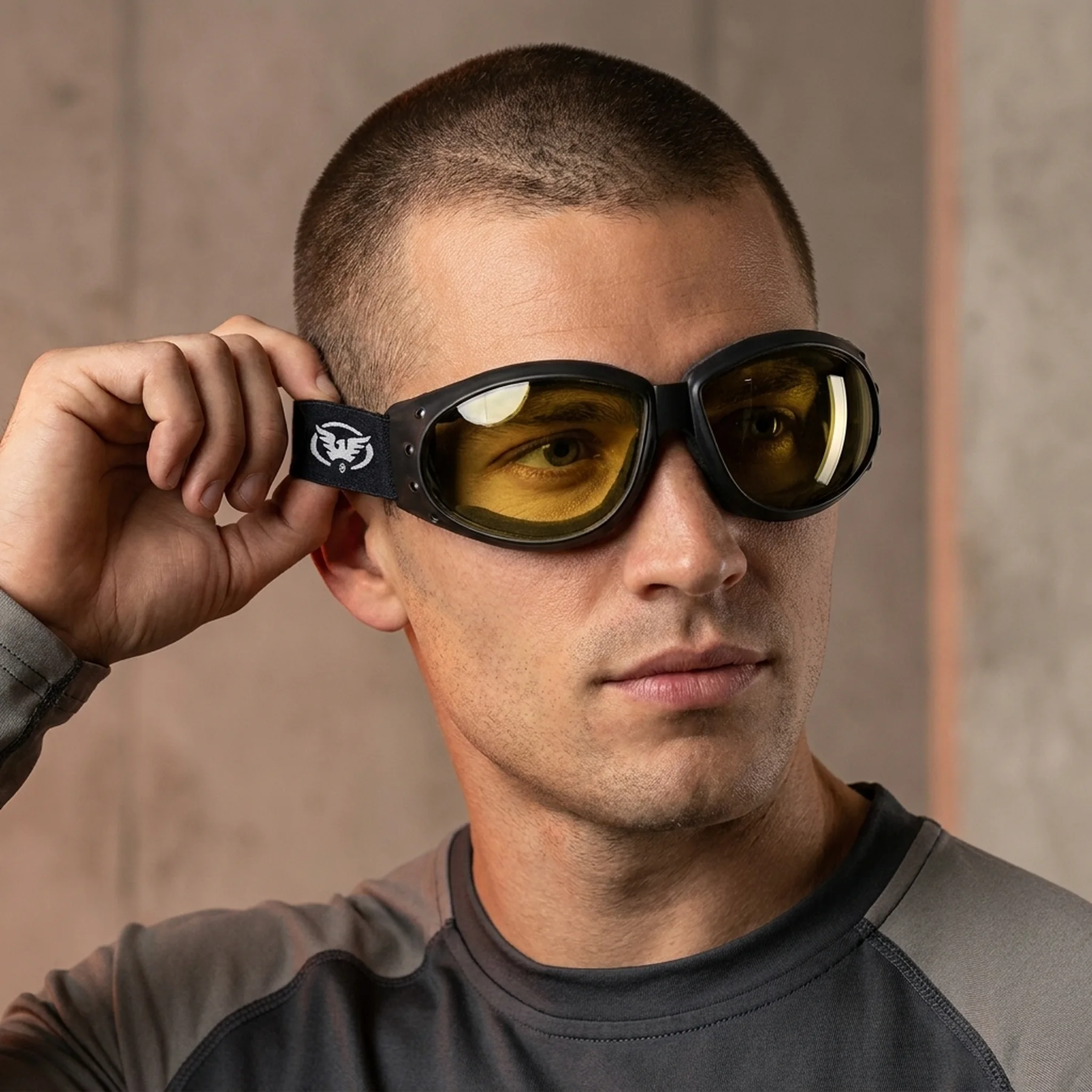 Очки защитные Global Vision Eliminator Photochromic (yellow), желтые фотохромные