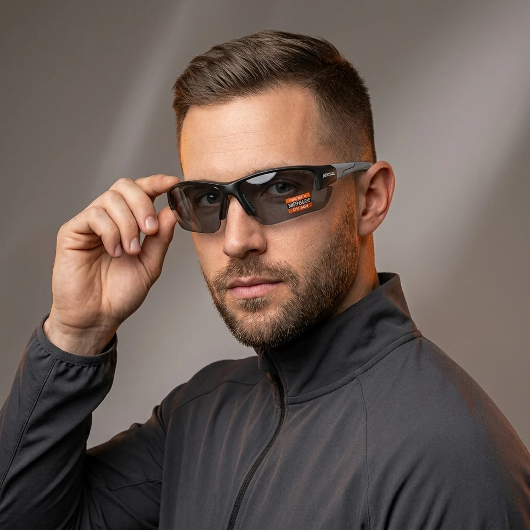 Очки защитные открытые Global Vision Hercules-7 (gray) серые
