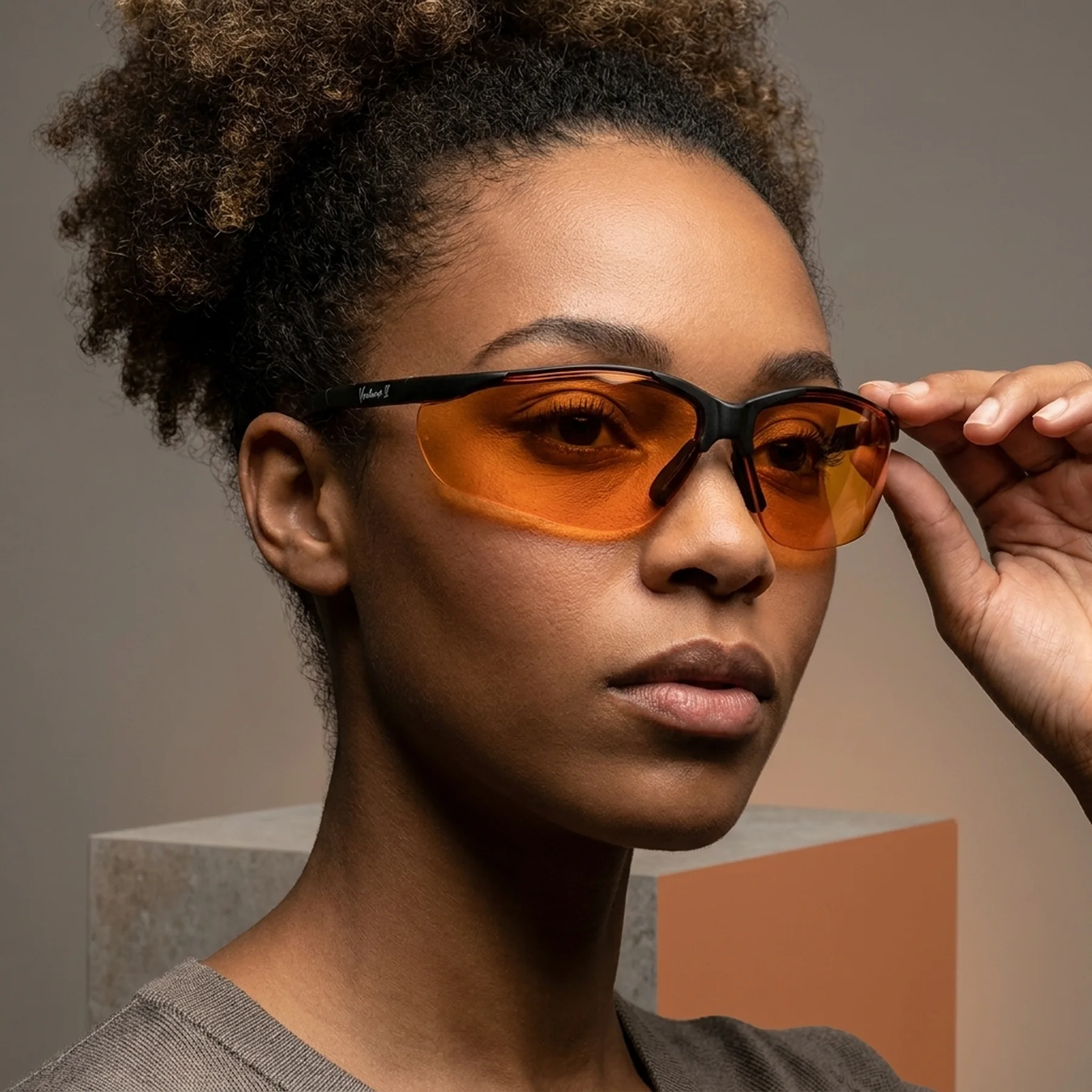 Очки защитные открытые Pyramex Venture-2 (orange) оранжевые