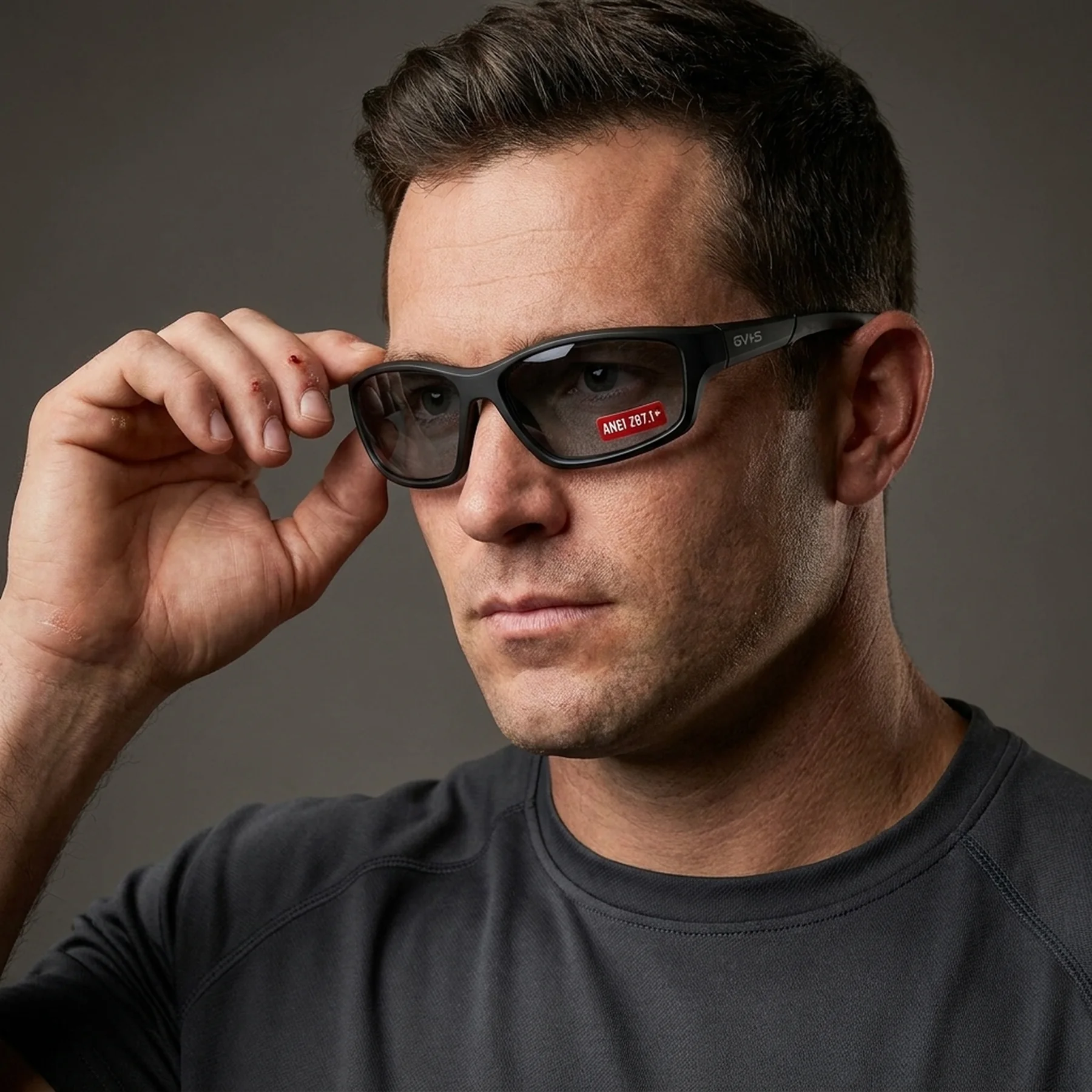 Очки защитные с уплотнителем Global Vision Kinetic (gray)