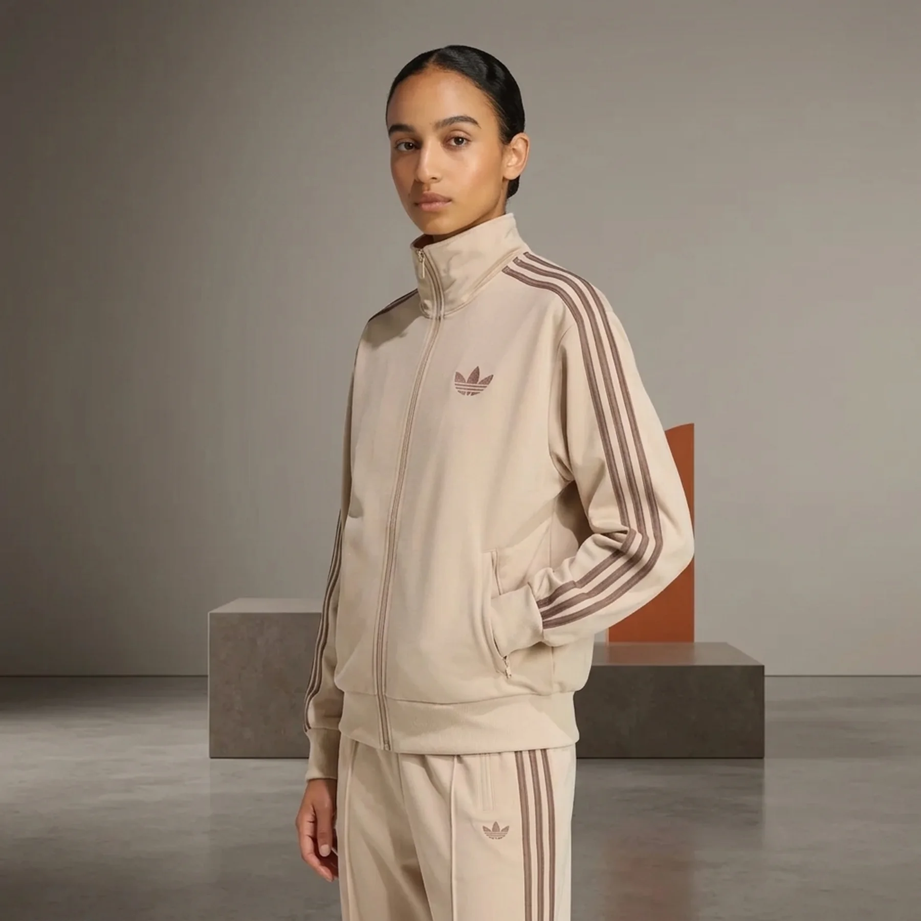 Олімпійка FB TT LOOSE KD1327 Adidas 2XS Бежевий