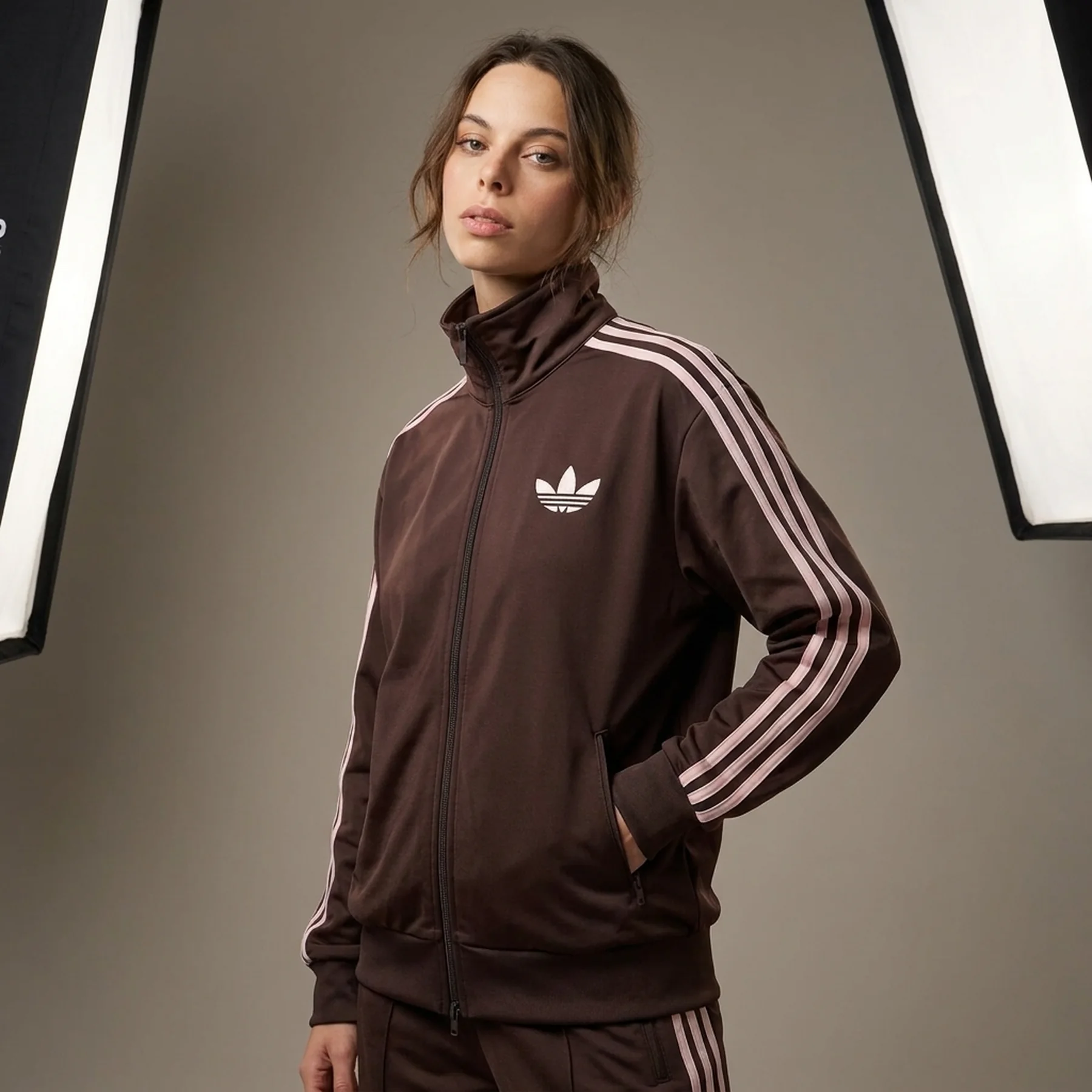Олімпійка FB TT LOOSE KD1331 Adidas 2XS Коричневий
