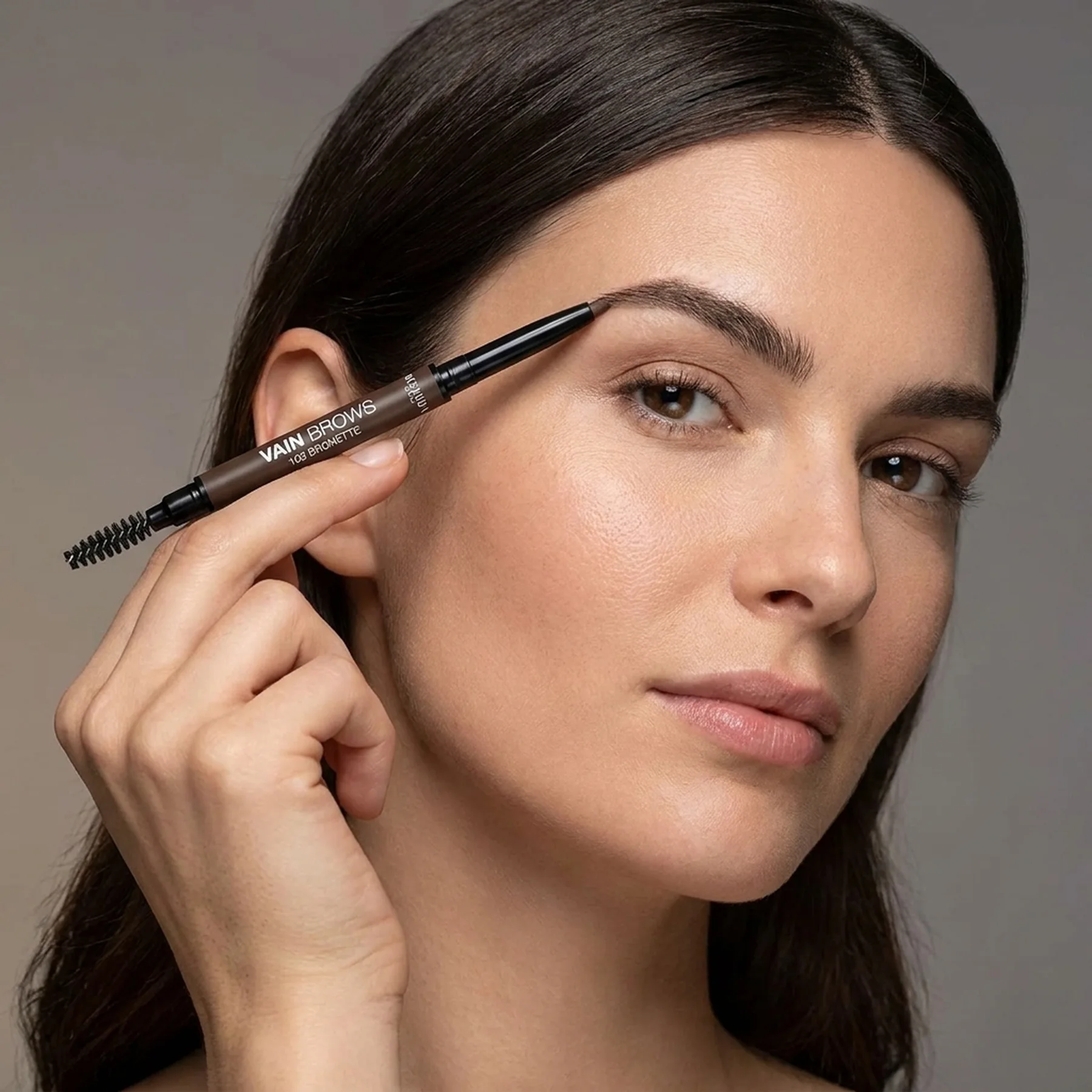 Карандаш для бровей MESAUDA Eyebrow pencil Vain Brows 1.19 г 102 BRUNETTE
