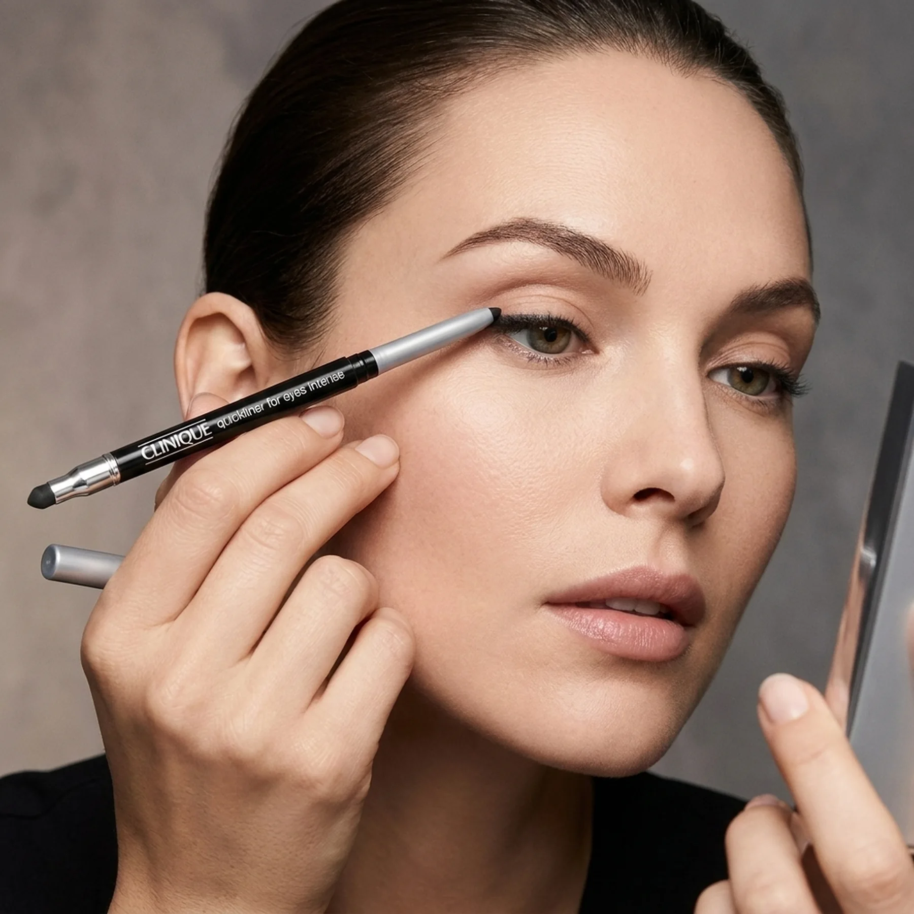 Карандаш для глаз Clinique Quickliner for Eyes Intense 0.28 г 09 Intense Ebony