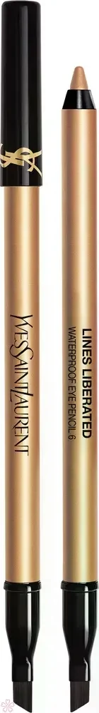 Контурный карандаш Yves Saint Laurent Lines Liberated 24H Waterproof Eyeliner 1.2 г 06 Legendary Gold
