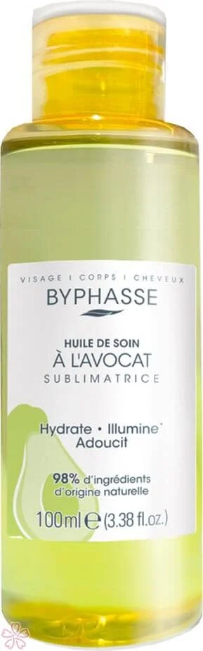 Масло для ухода за кожей и волосами Byphasse Sublimatrice Oil 100 мл Авокадо
