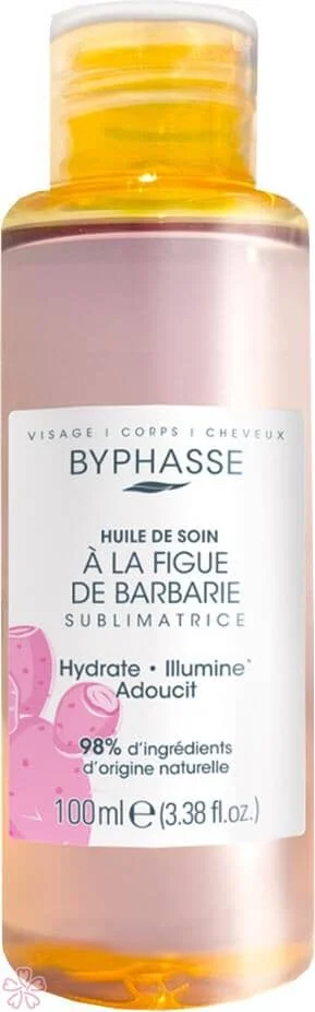 Масло для ухода за кожей и волосами Byphasse Sublimatrice Oil 100 мл Опунція