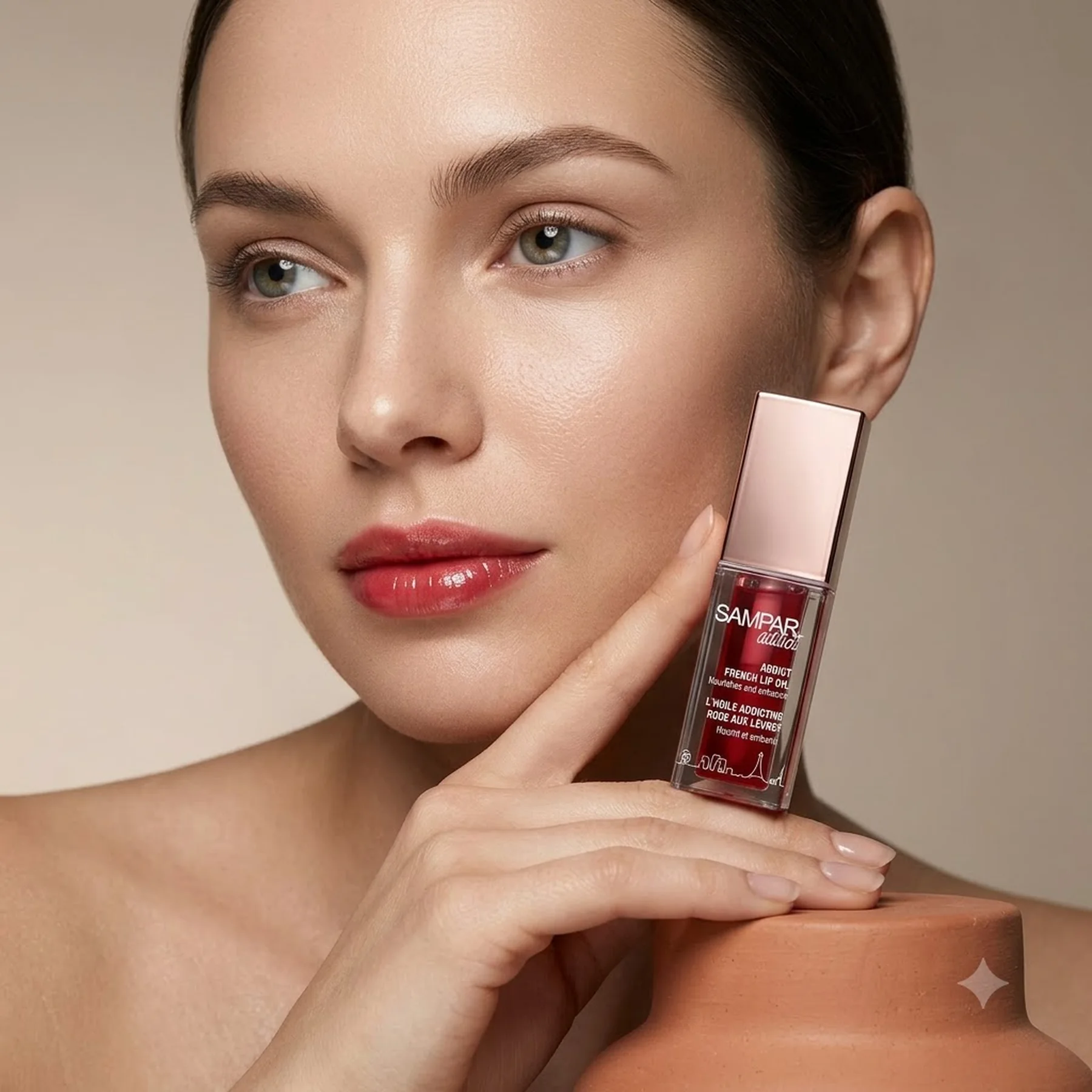Масло для губ SAMPAR Addict French Lip Oil 4.5 мл Hibiscus