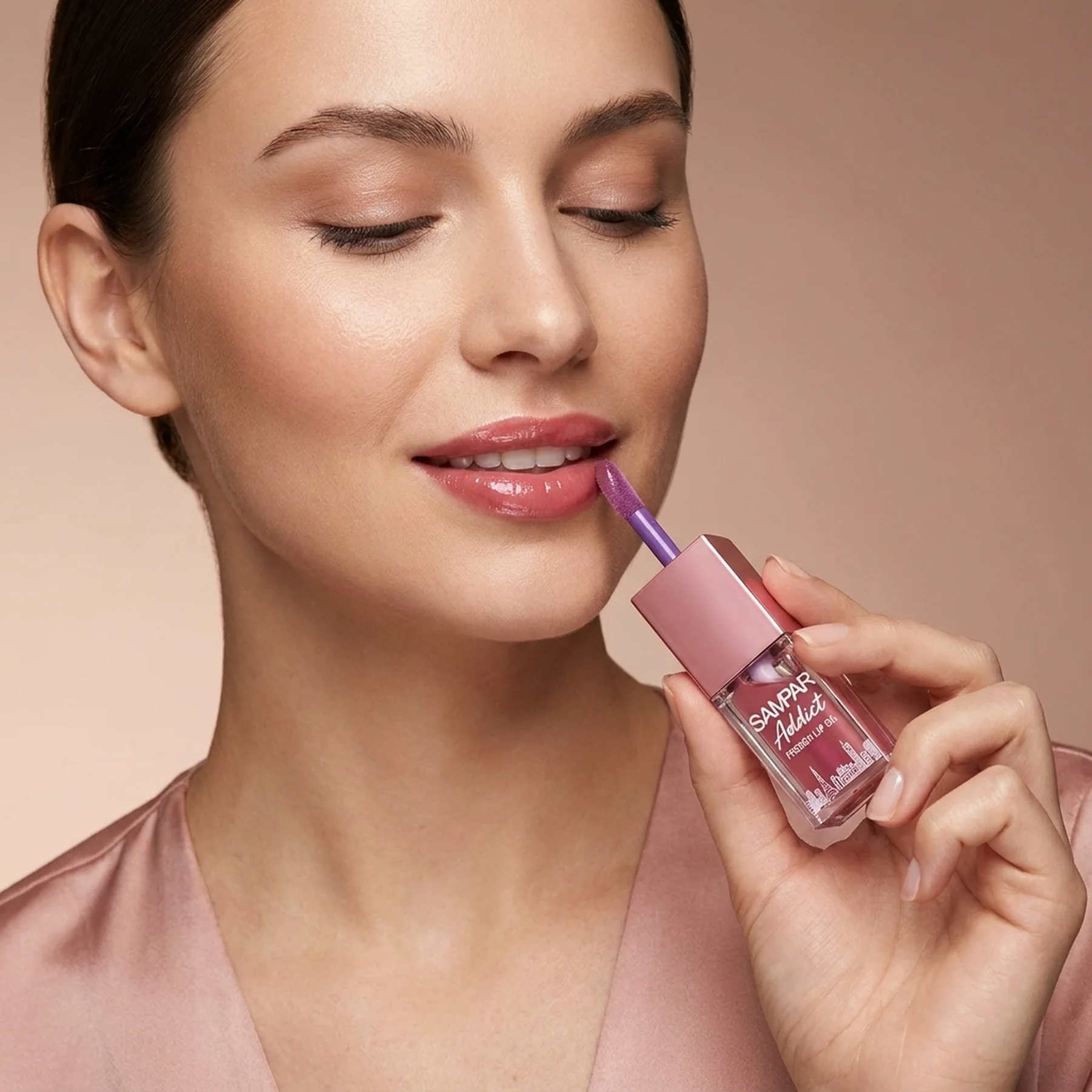 Масло для губ SAMPAR Addict French Lip Oil 4.5 мл Rose Hip
