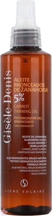 Олія Gisele Denis Carrot Suntan Oil 5% 200 мл