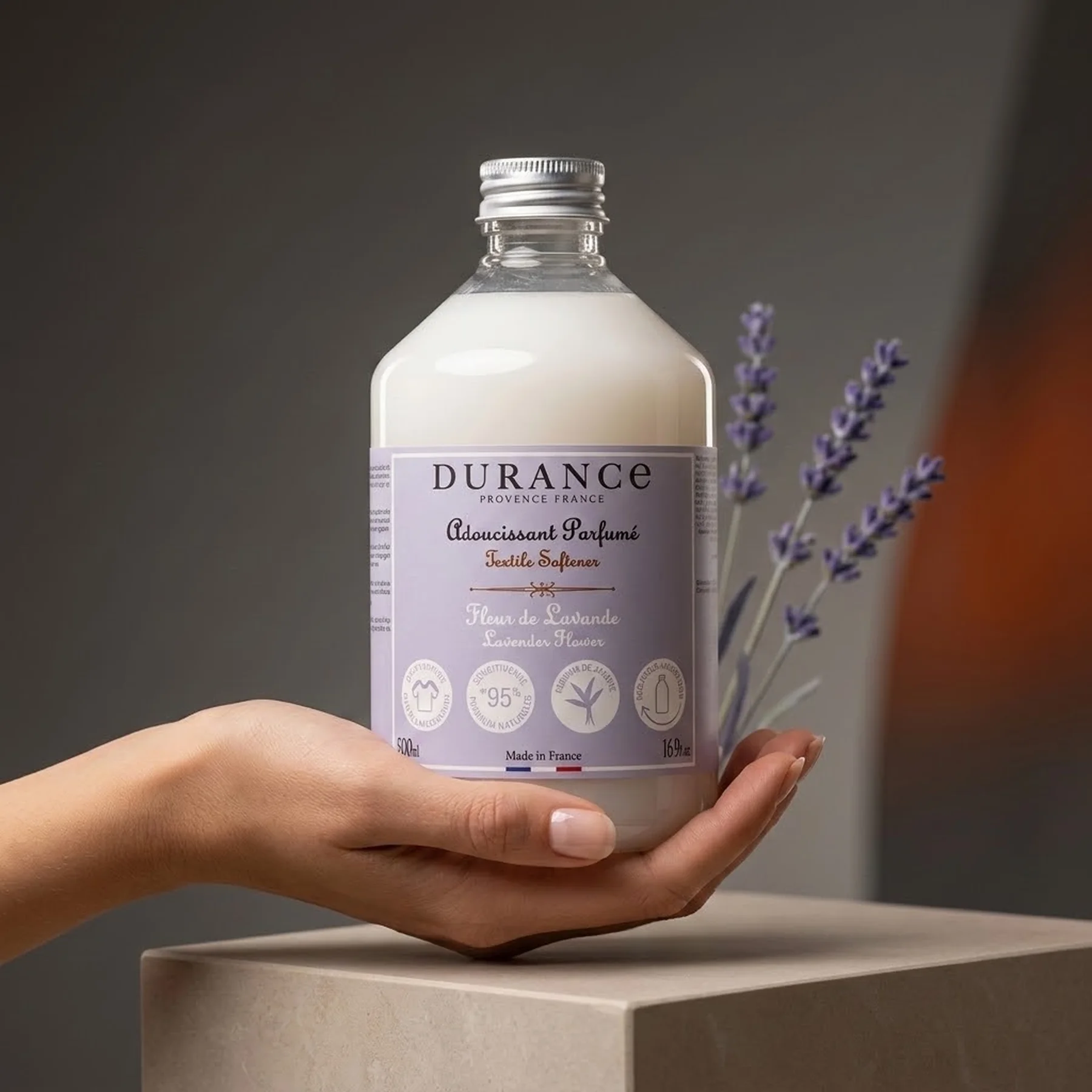 Ополаскиватель для ткани Durance Adoucissant Textile Softener 500 мл Лаванда