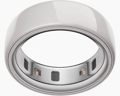 Oura Ring 4 Ceramic "Cloud"