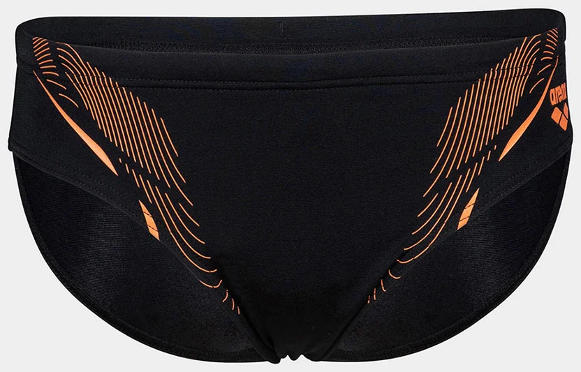 Дитячі плавки SWIM BRIEFS GRAPHIC 005547-530 Arena 6 Чорний