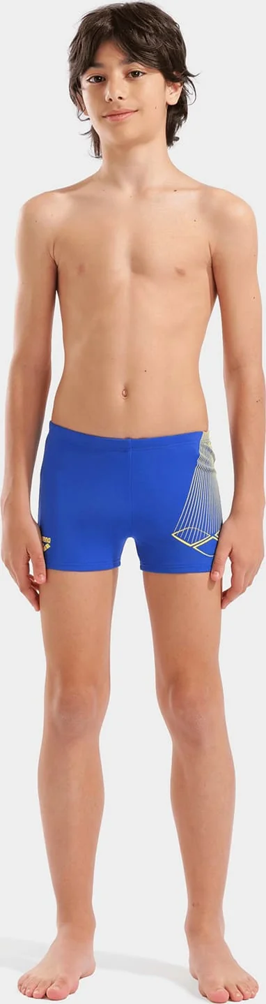 Плавки-шорти для хлопчиків Arena BRIGHT SWIM SHORT синій, жовтий Діт 152 см