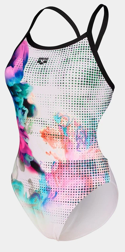 Купальник закритий для жінок Arena AIRBRUSH SWIMSUIT CHALLENGE BA