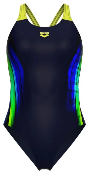 Купальник закритий для жінок Arena BREATH SWIMSUIT V BACK LB