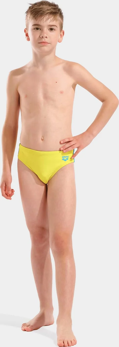 Плавки для хлопчиків Arena SWIM BRIEFS SOLID жовтий, бірюзовий Діт 140 см