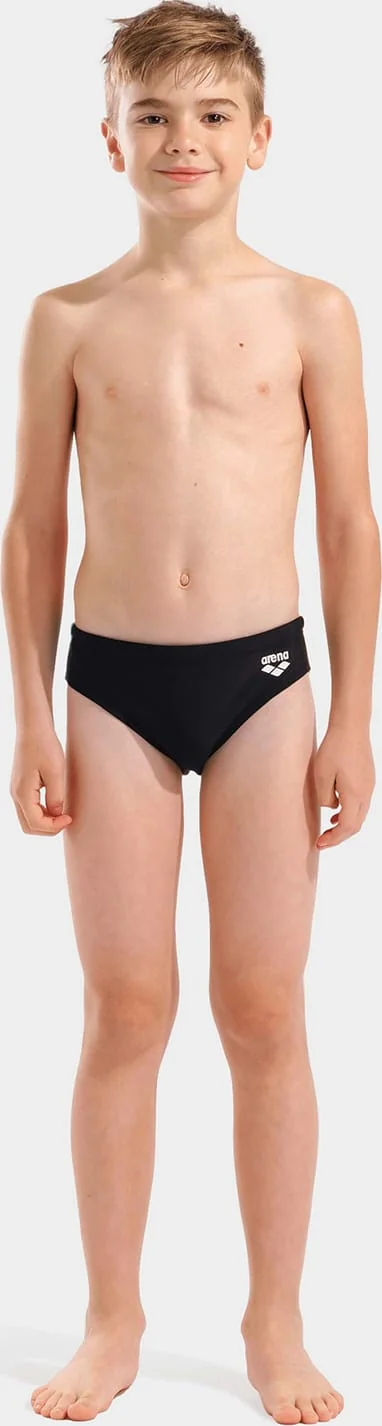 Плавки для хлопчиків Arena SWIM BRIEFS SOLID чорний, жовтий Діт 116 см
