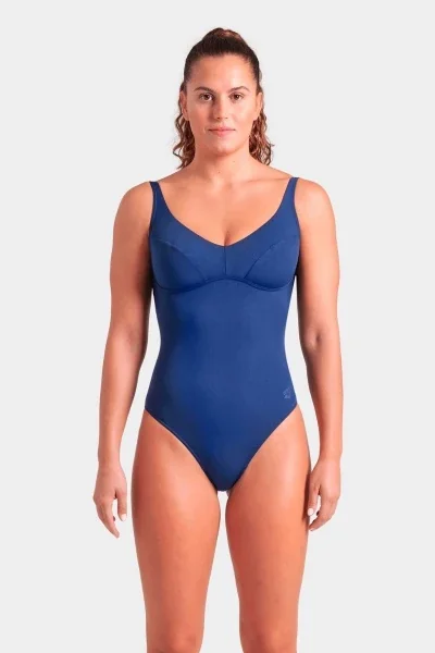 Купальник закритий для жінок Arena SWIMSUIT VICTORIA U BACK SOLID