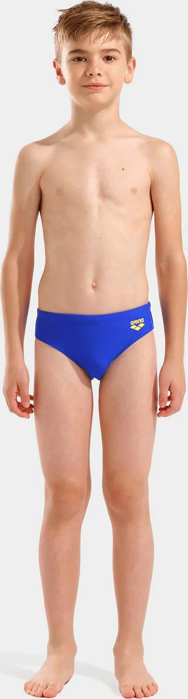 Плавки-сліпи для хлопчиків Arena TALES SWIM BRIEFS синій, жовтий Діт 128 см