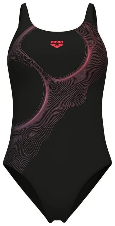 Купальник закритий для жінок Arena RIPPLES SWIMSUIT U BACK B