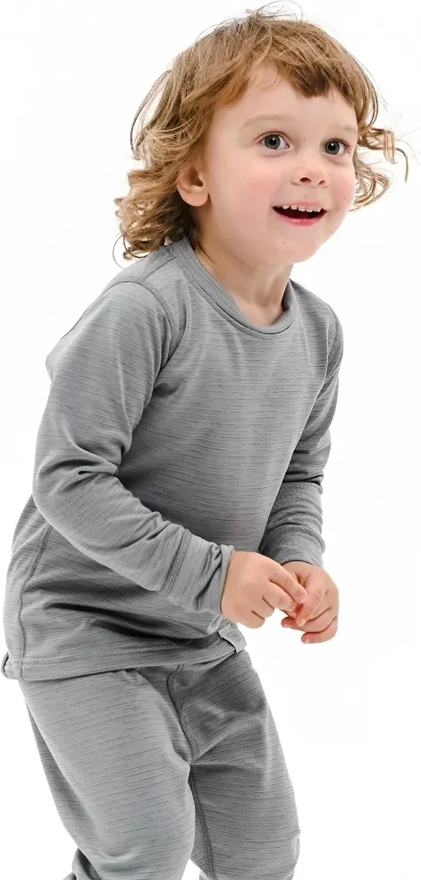 Термофутболка д Turbat Yeti Top Kids cloudburst grey - 116 - темно-сірий