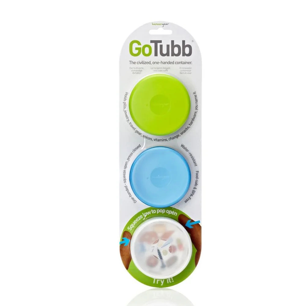 Набір контейнерів Humangear GoTubb 3-Pack Small — фото 2