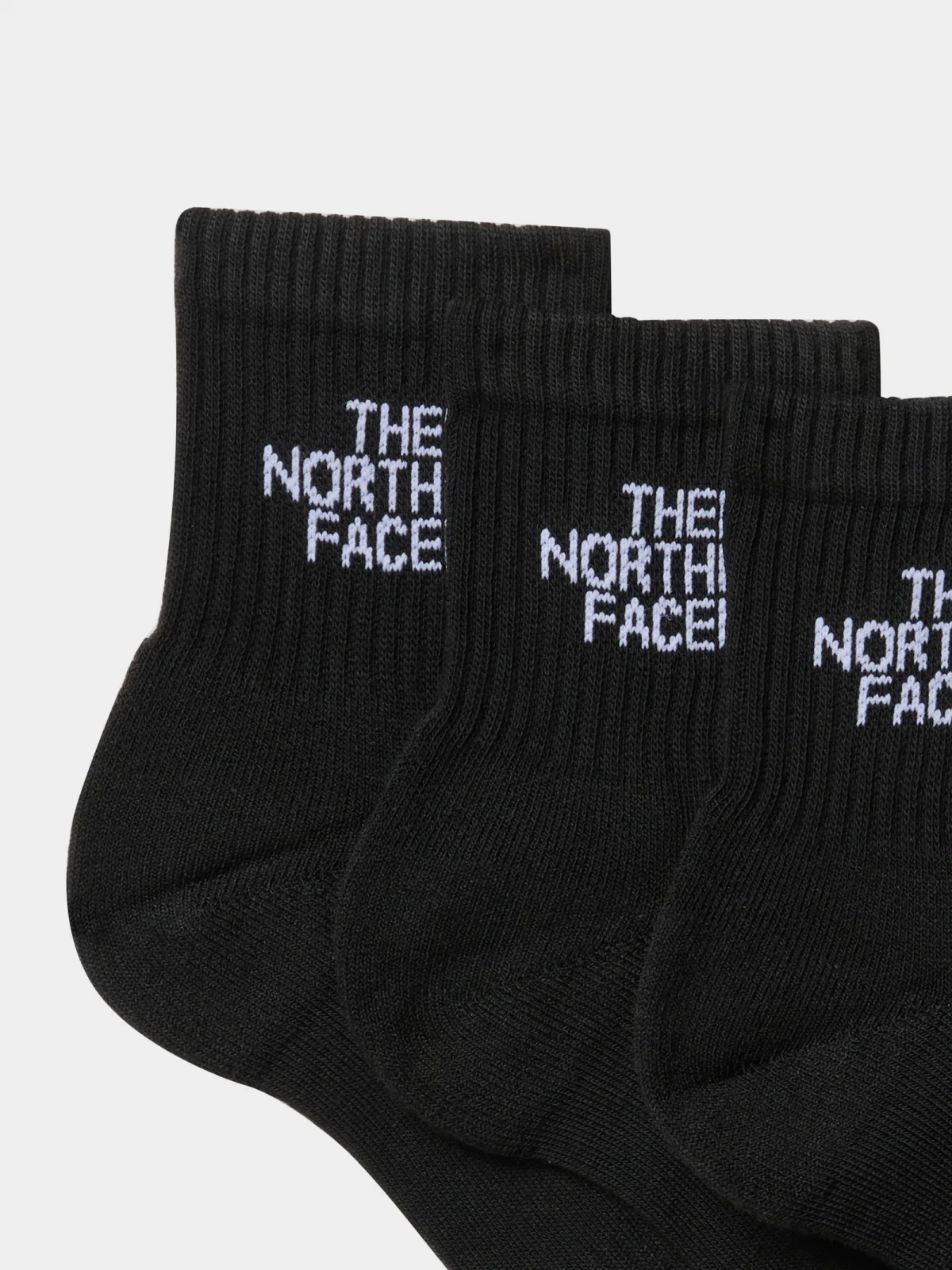 Шкарпетки MLSPRT S CSH QRTR 3P TNF 0A882GJK31 THE NORTH FACE L Чорний
