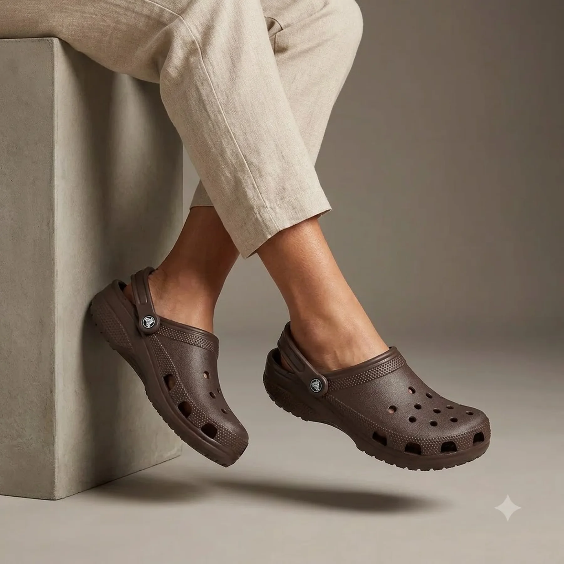 Сабо UNI Classic OrZ 10001-21Q-Coffee CROCS M8/W10 (41-42) Коричневий