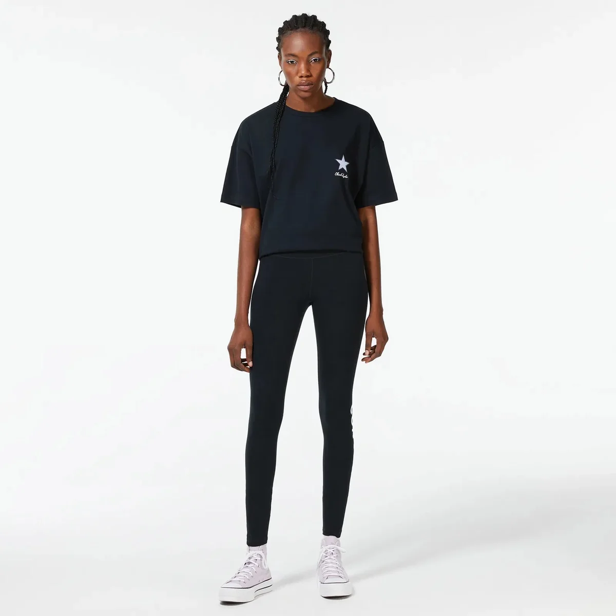 Легінси жіночі Converse Womens Everyday Logo Leggings 10020878-001, L