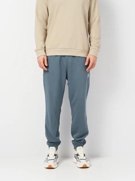 Чоловічі штани Converse STAR CHEV FLEECE PANT FT NEWTRAL TEAL Pants 10023873-459, 2XL