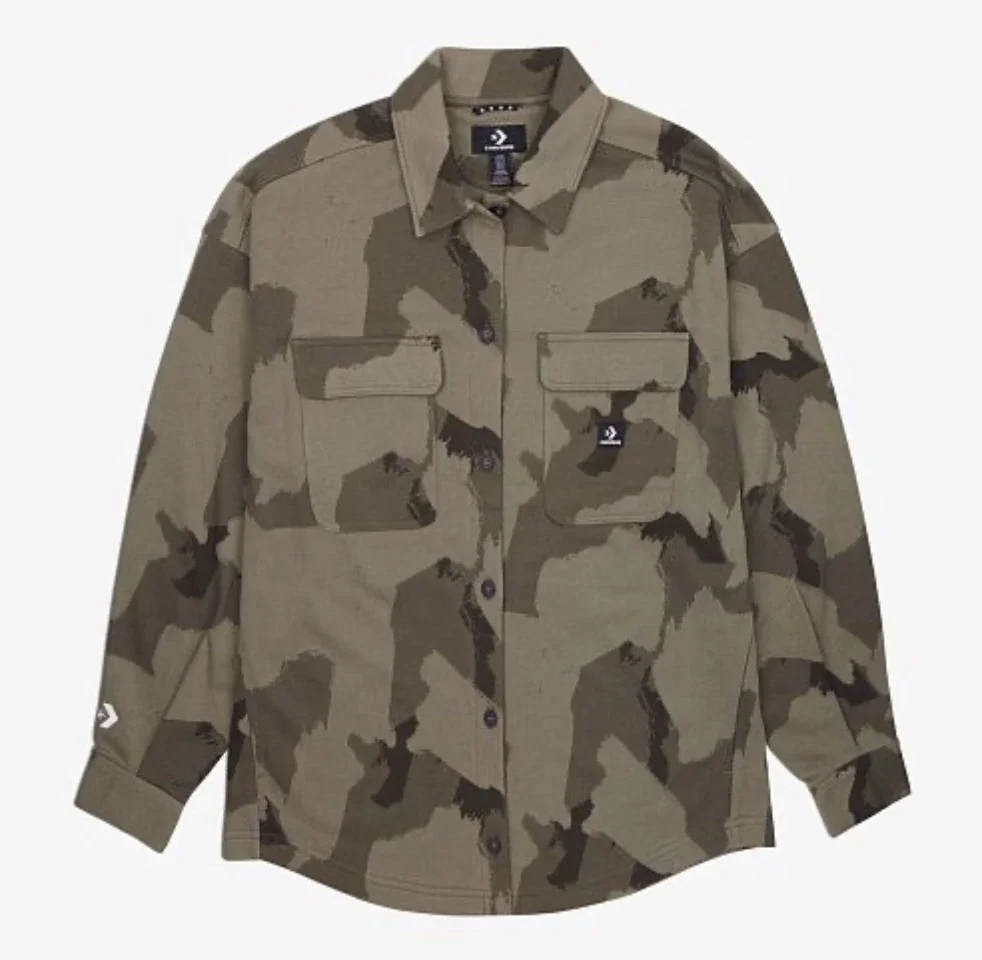 Куртка-сорочка жіноча CONVERSE CAMO 10026992-216, M