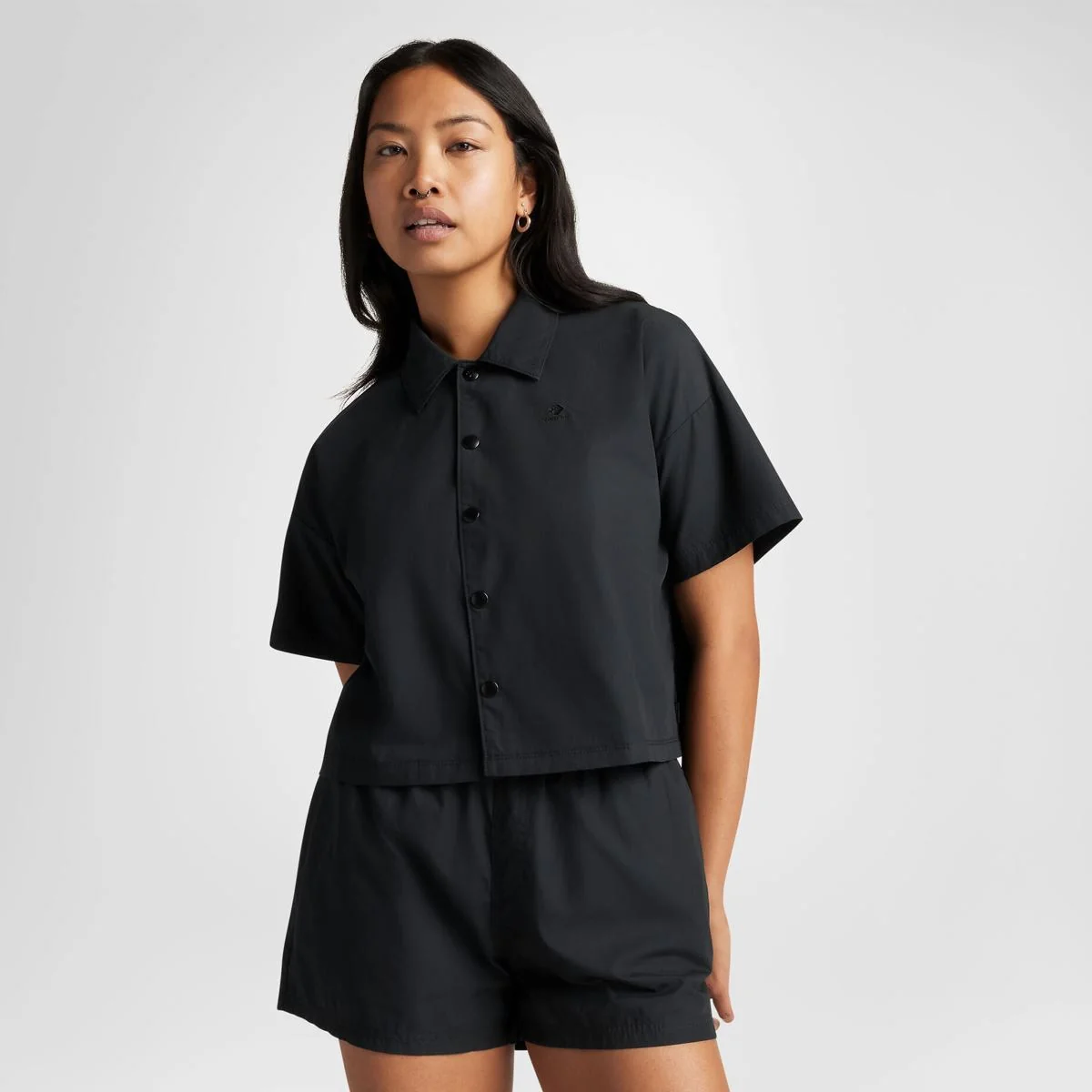 Сорочка жіноча CONVERSE WOMENS WOVEN SHIRT 10027903-001, L