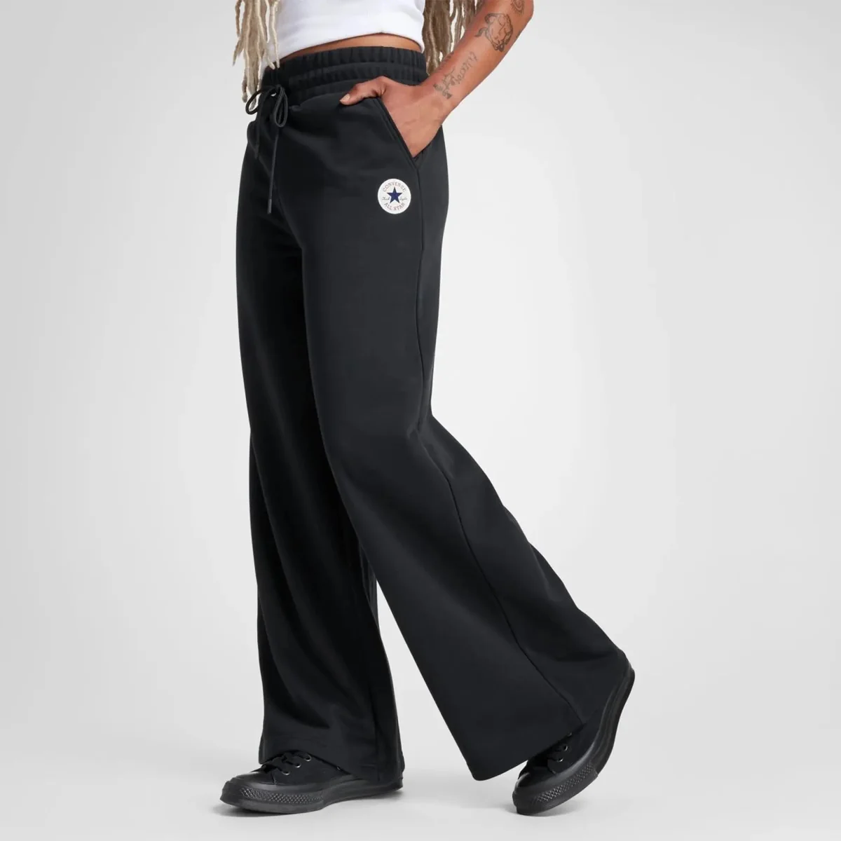 Жіночі штани Converse FASHION KNIT PANT CONVERSE 10027980-001, S