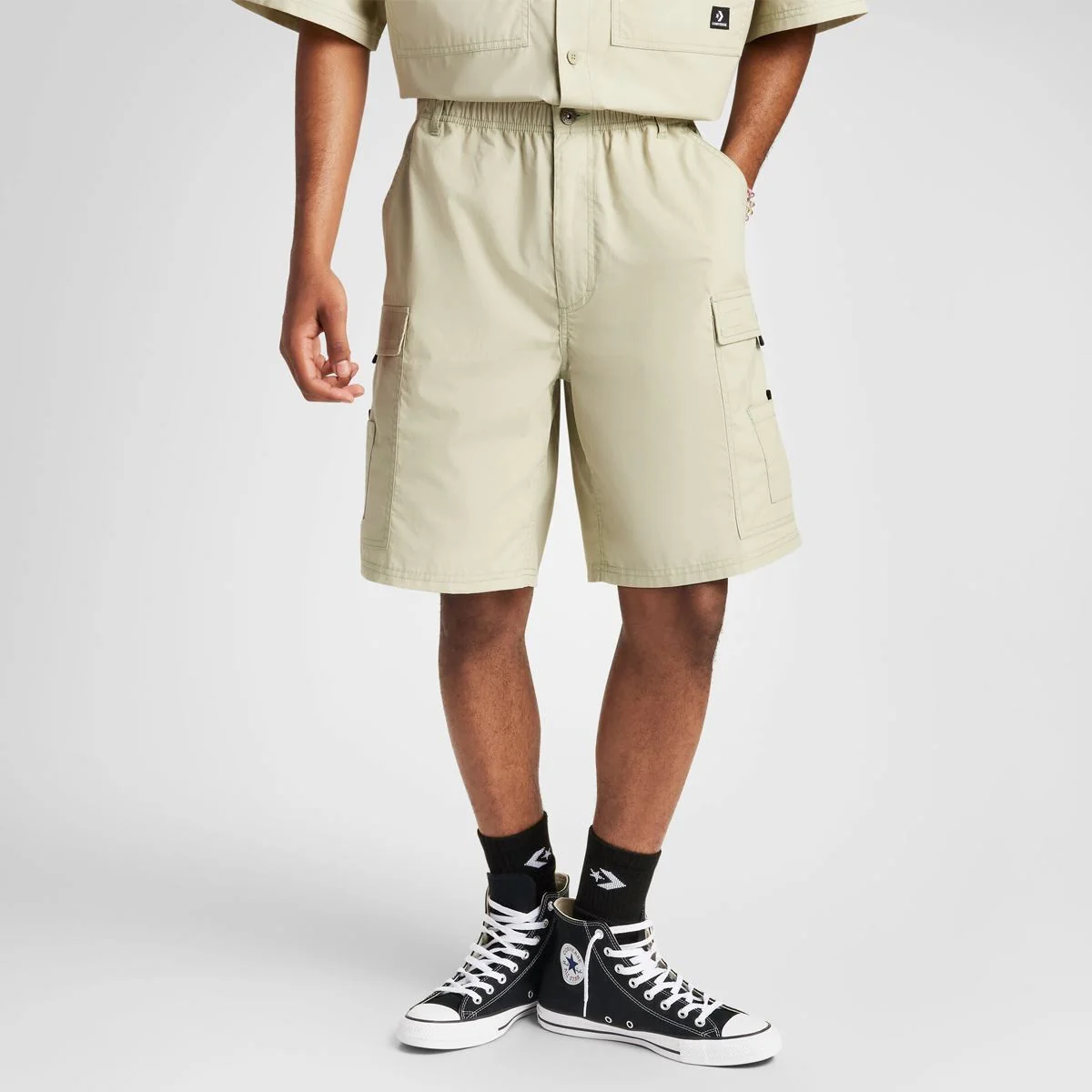 Шорти чоловічі CONVERSE MENS WOVEN SHORT 10028350-310, 2XL