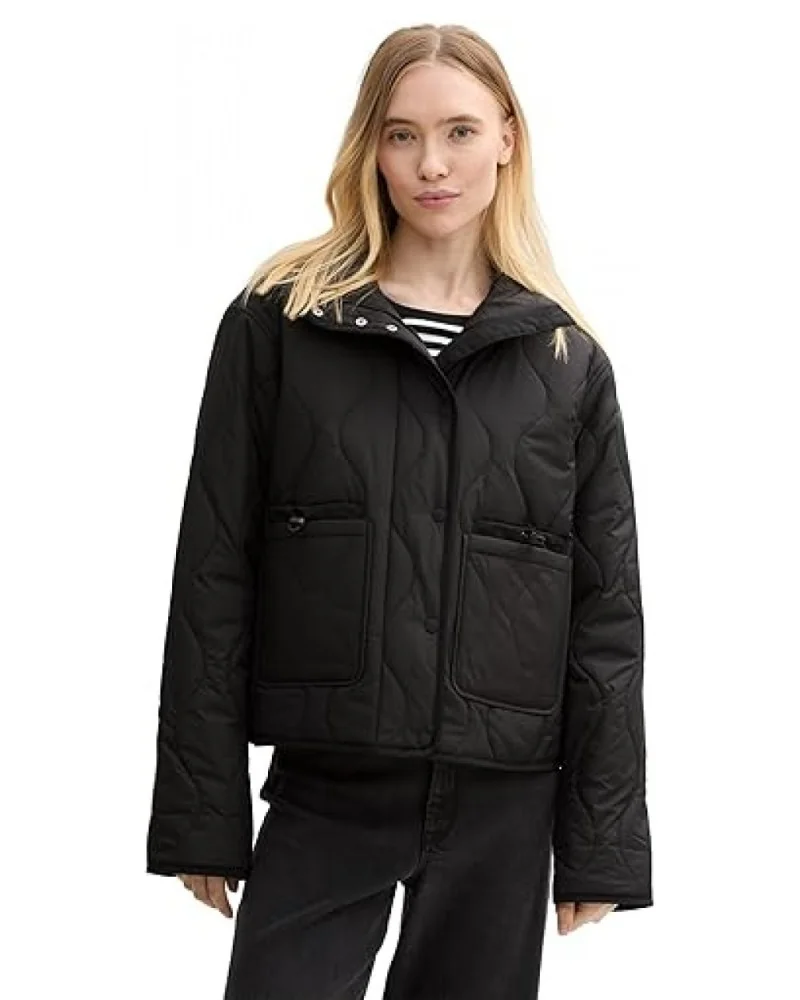 Куртка Denim Women's 1044454-14482 Tom Tailor XXL Чорний