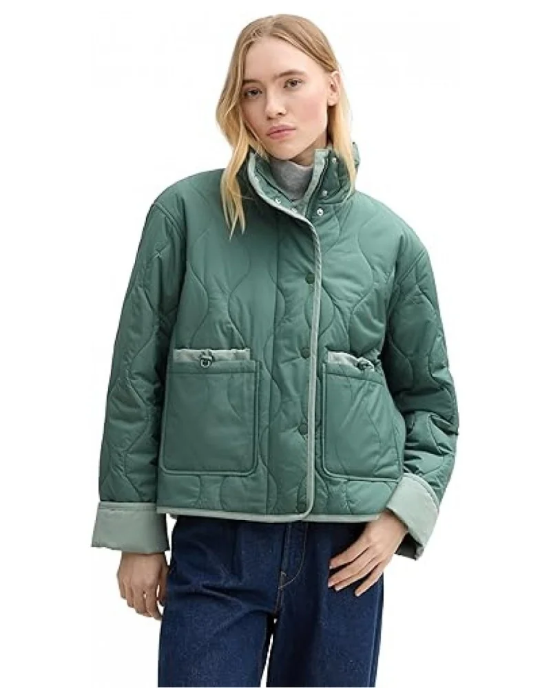 Куртка Denim Women's 1044454-19643 Tom Tailor XXL Бірюзовий