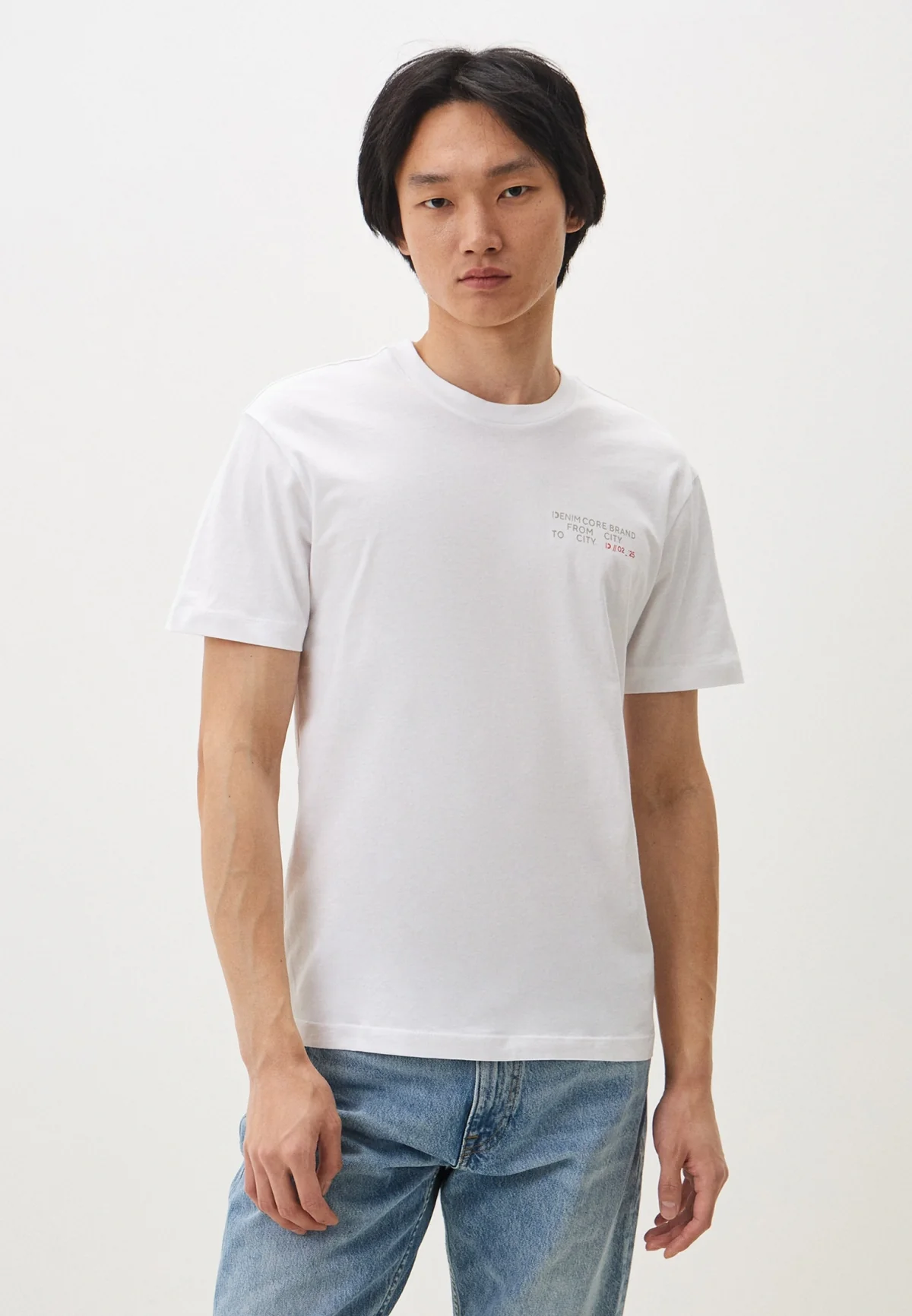 Футболка Denim men's T-shirt 1045025-20000 Tom Tailor XXL Білий