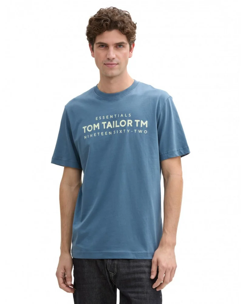 Футболка MEN'S T-SHIRT 1045631-36985 Tom Tailor XXXL Синій