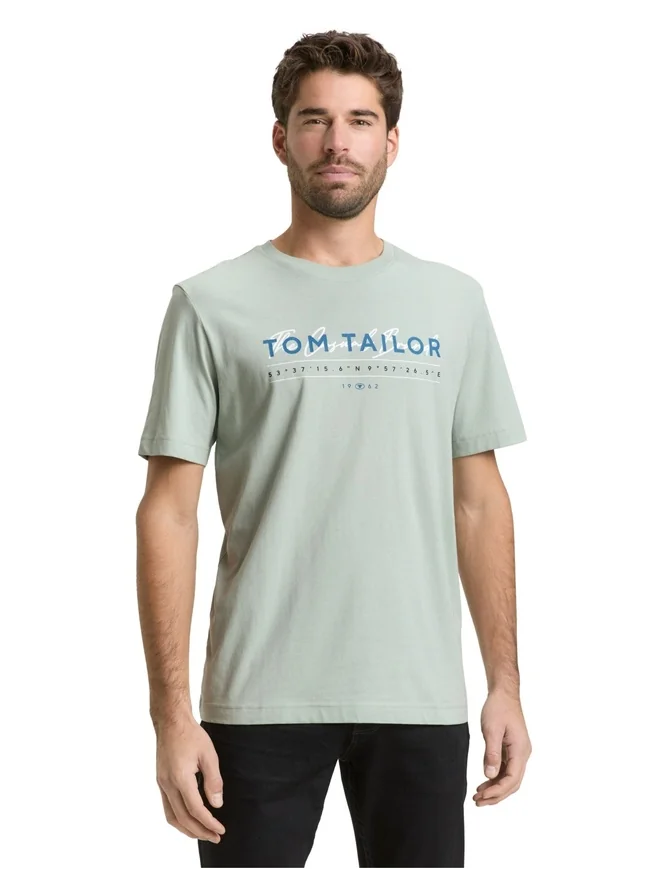 Футболка men's T-shirt 1050136-12792 Tom Tailor XXL Блакитний