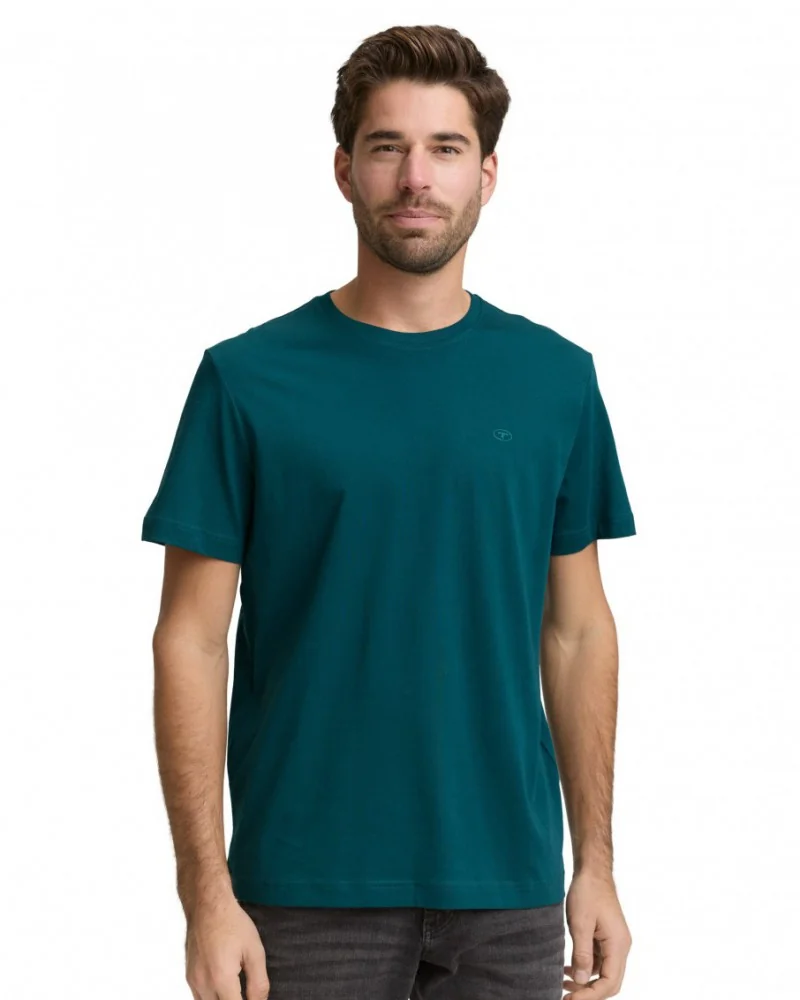 Футболка men's T-shirt 1050139-12818 Tom Tailor XXXL Зелений