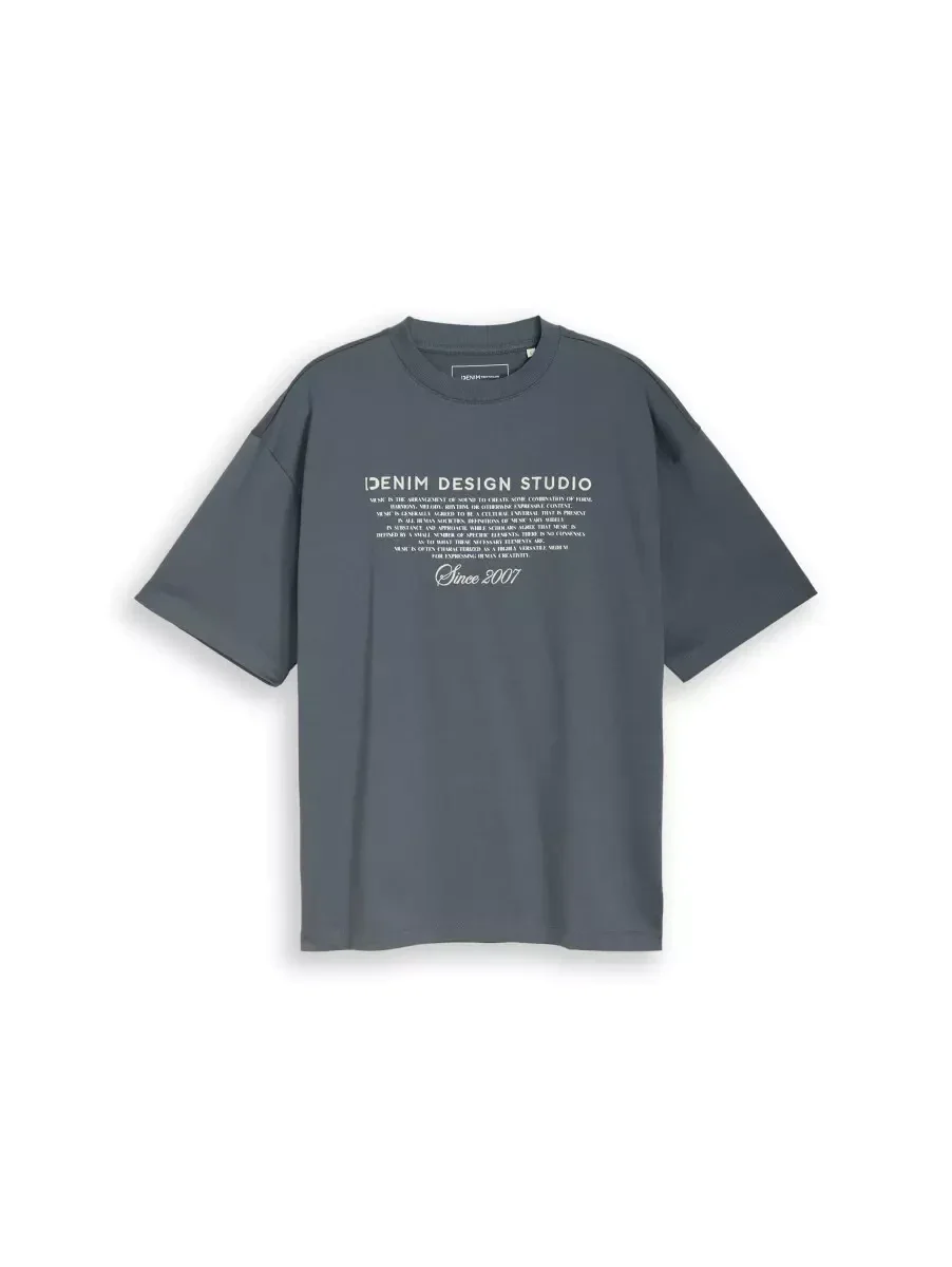 Футболка men's T-shirt 1050267-21756 Tom Tailor XXL Сірий