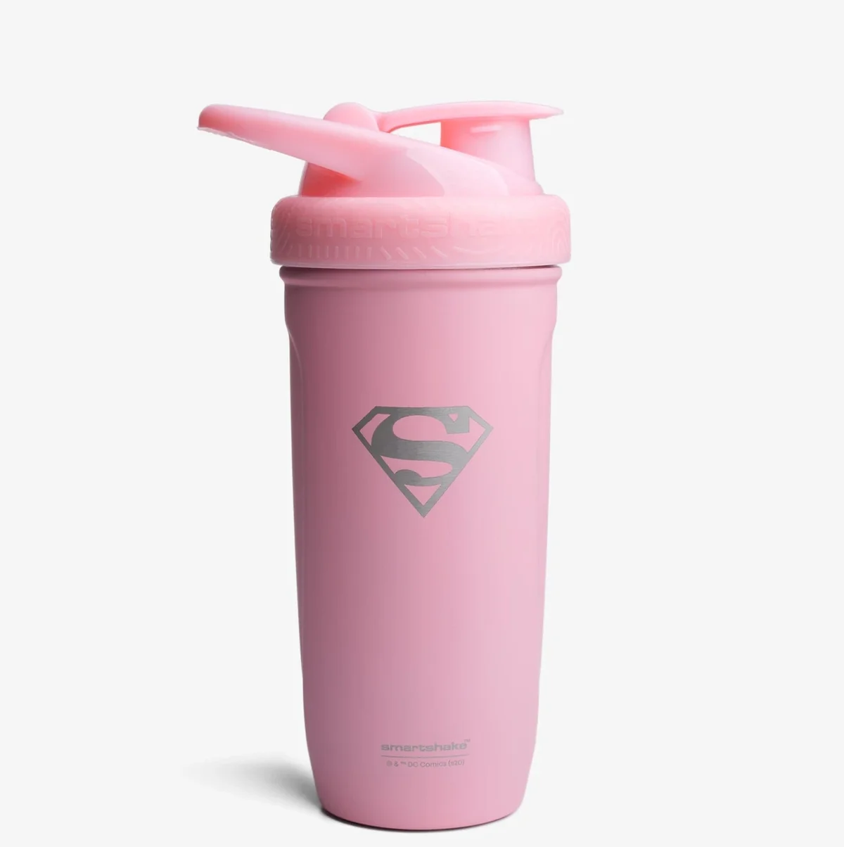 Шейкер спортивний SmartShake Reforce 900ml Supergirl Pink