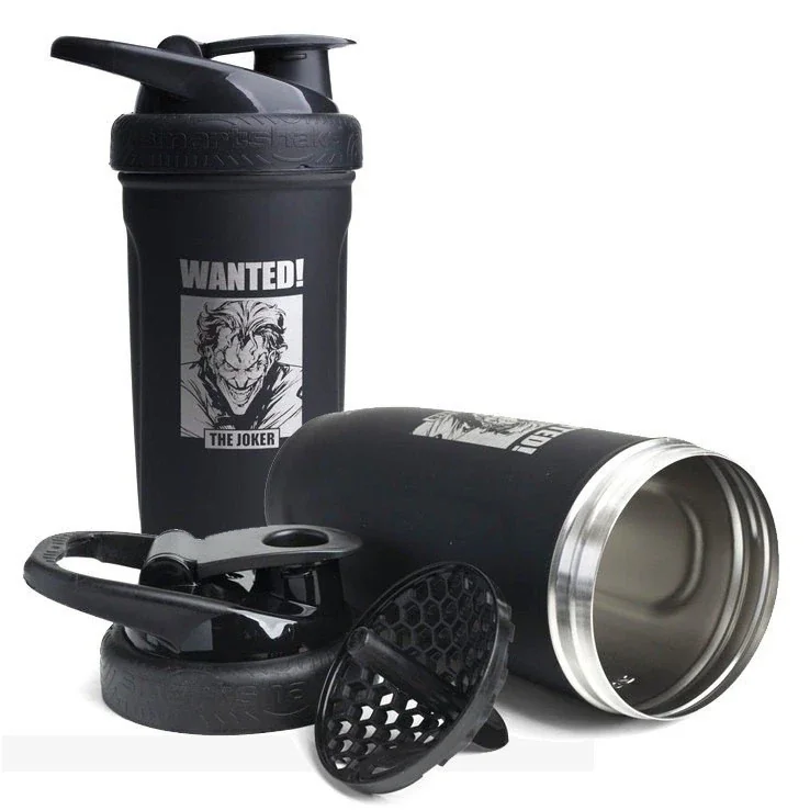 Шейкер спортивний SmartShake Reforce 900ml DC Joker