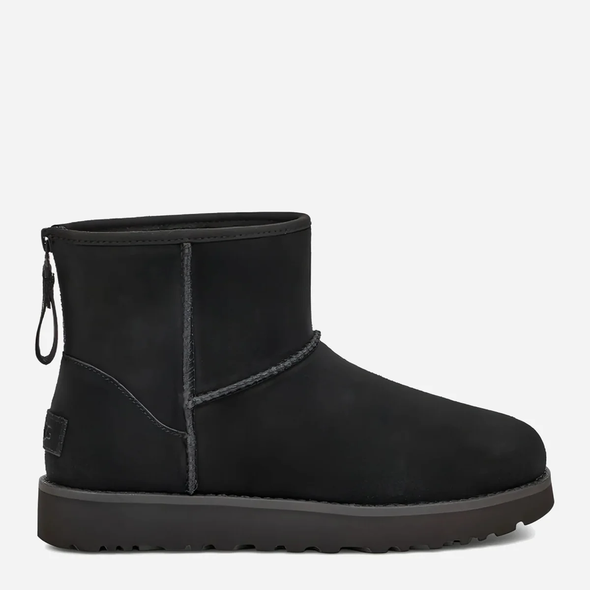 Оригінальні жіночі зимові черевики Ugg Classic Mini Logo Zip
